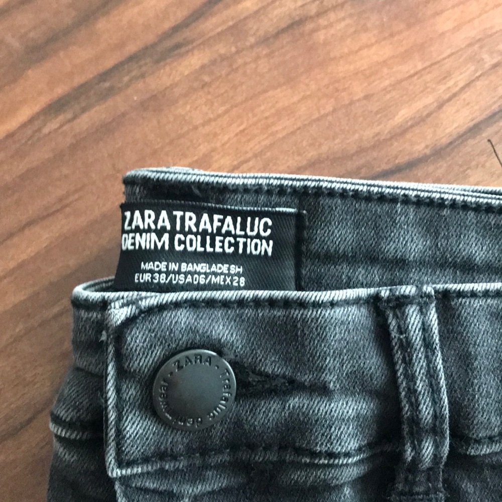 Zara black skinny jeans size 6 - Picture 2 of 4
